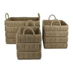 SKAGEN living Kurv B 33 x L 47 cm - Papirgarn/jern - Natur