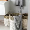 SKAGEN living Kurv Ø 23 x H 36 cm - Bomuldsreb/vandhyacint - Natur
