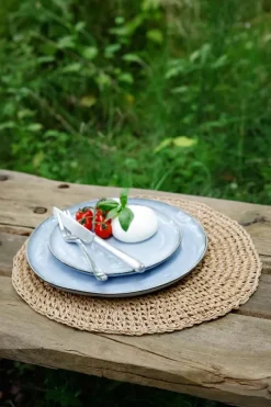 SKAGEN living Middagstallerken Ø 28,5 cm - Stentøj - Lyseblå