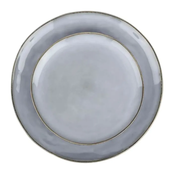 SKAGEN living Middagstallerken Ø 28,5 cm - Stentøj - Lyseblå