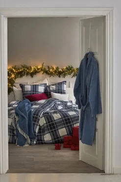 SKAGEN living Morgenkåbe S/M - Bomuld - Blå