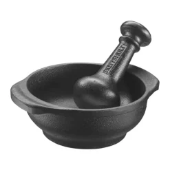 Skeppshult Morter Ø 6 cm - Støbejern - Sort
