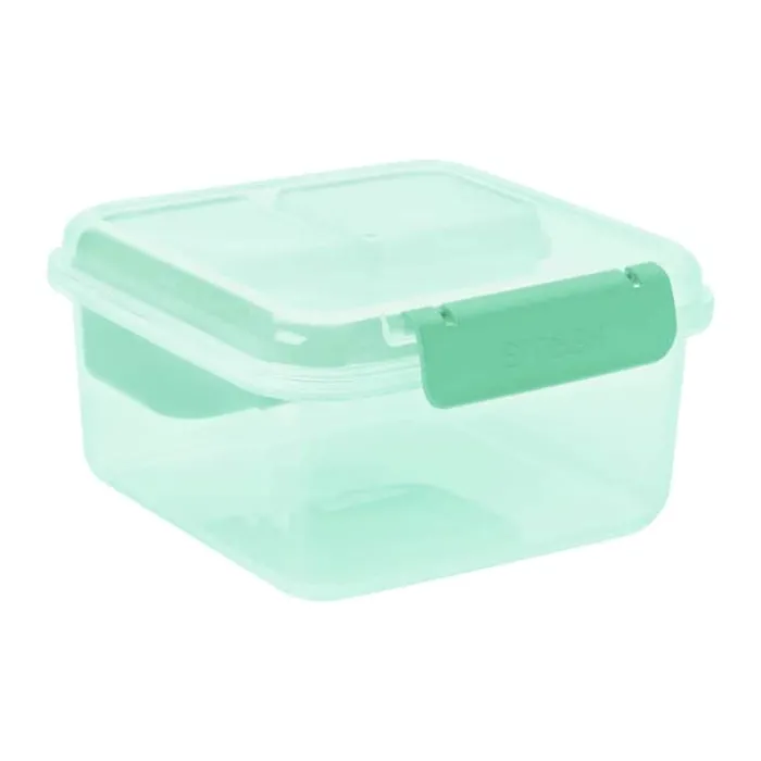 Smash Madkasse 1,15 liter - Inkl. 2 snackbokse - Mint