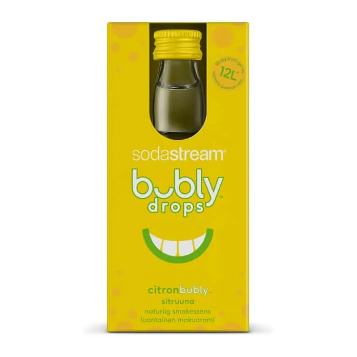 SodaStream Bubly™ Sirup - Citron 40 ml - Giver ca. 12 liter færdig drik