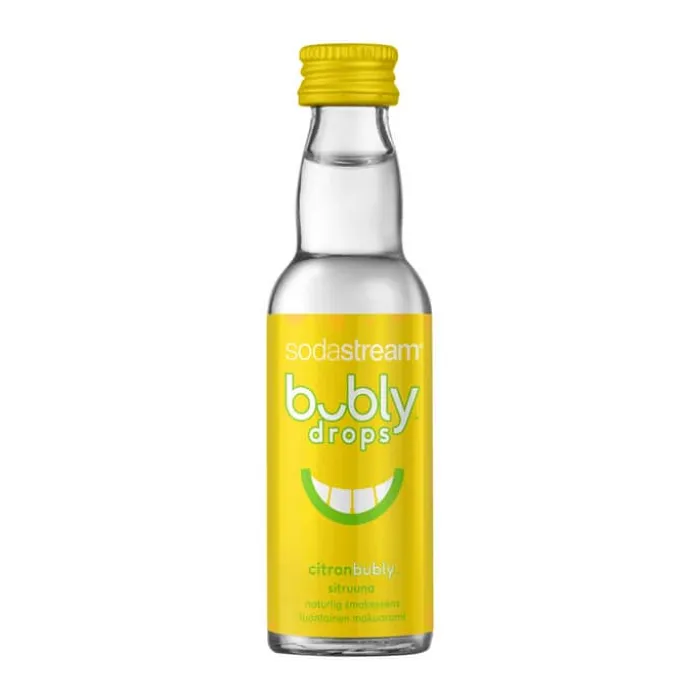 SodaStream Bubly™ Sirup - Citron 40 ml - Giver ca. 12 liter færdig drik