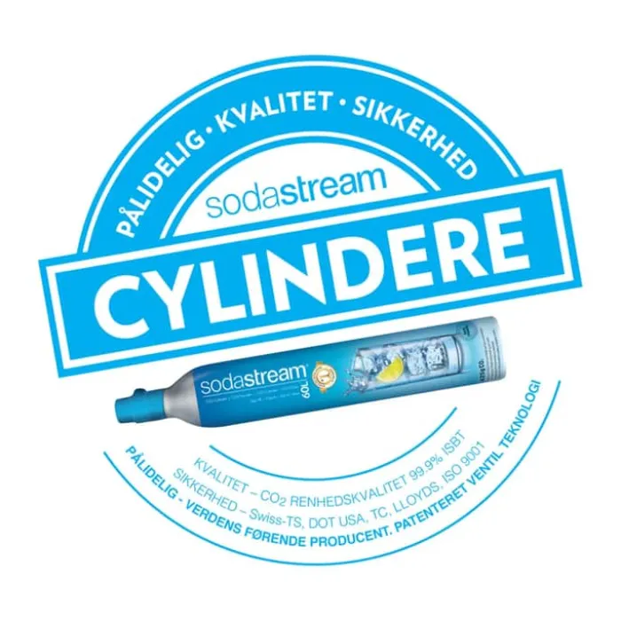 SodaStream Kulsyrepatron Giver 60 liter