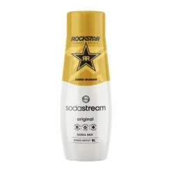 SodaStream Sirup - Rockstar Energy Original Zero 440 ml - Giver ca. 9 liter færdig drik