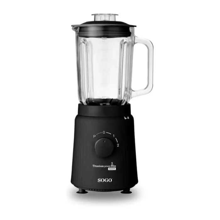 Sogo Blender 1,5 liter - 1000 watt - Sort