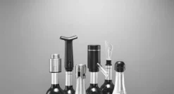 Sommelier by CASA Living Sommelier Vinilter Ø 3,5 x 12 cm - Plastik - Sort