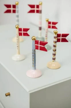 Speedtsberg Flag - Mor H 14 cm - Keramik - Multifarvet