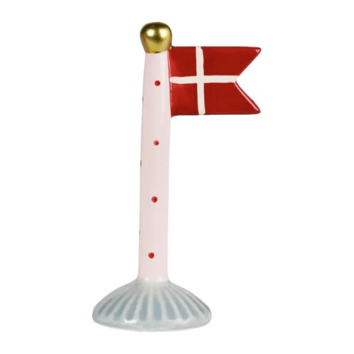 Speedtsberg Flag - Prikker H 14 - Keramik - Multifarvet