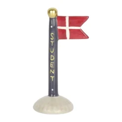 Speedtsberg Flag - Student H 14 cm - Keramik - Multifarvet