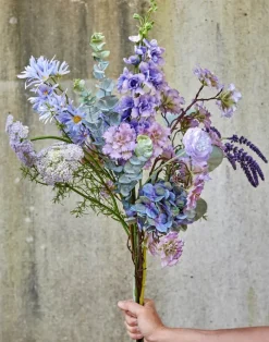Speedtsberg Kunstig Blomst - Gren m. bær H 41 cm - Kunststof - Lilla