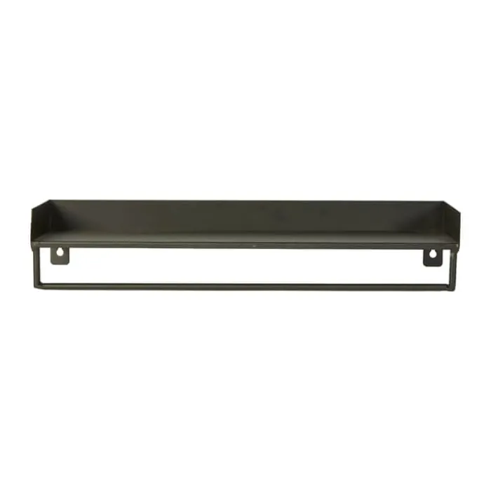 Speedtsberg Væghylde B 10 x L 40 cm - Metal - Sort
