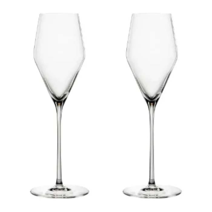 Spiegelau Definition Champagneglas - 2 stk. 25 cl - Krystalglas - Klar