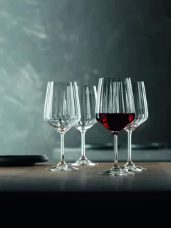 Spiegelau Lifestyle Rødvinsglas - 4 stk. 63 cl - Krystalglas - Klar