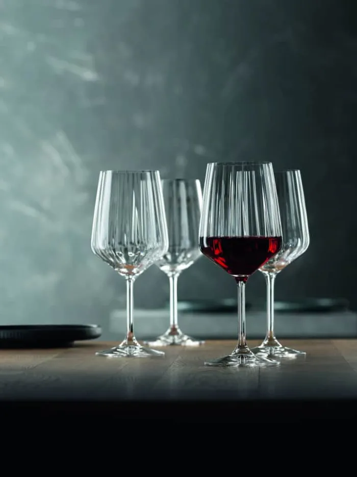 Spiegelau Lifestyle Rødvinsglas - 4 stk. 63 cl - Krystalglas - Klar
