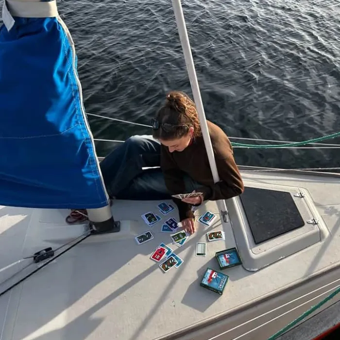 Spilbræt Kortspil - Fishing Tricktaking 3-5 spillere