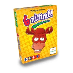 Spilbræt Kortspil - 6 Nimmt! 2-6 spillere - Nordisk udgave