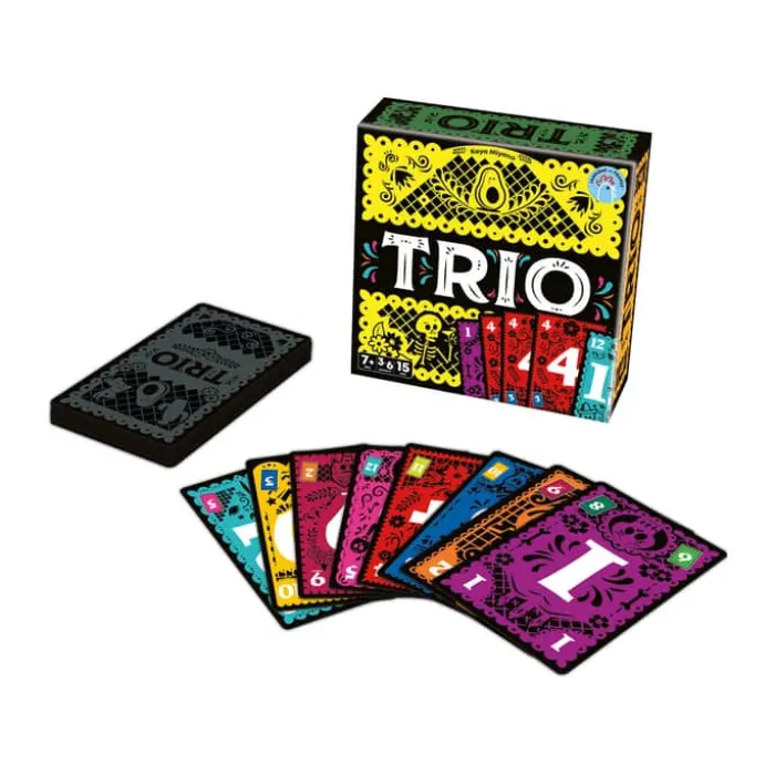 Spilbræt Kortspil - Trio 3-6 spillere