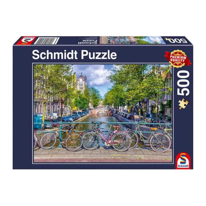 Spilbræt Puzzle - Amsterdam 500 brikker