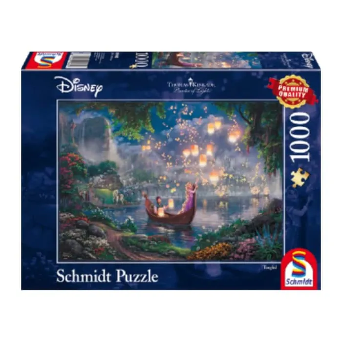 Spilbræt Puzzle - Disney Rapunzel 1000 brikker