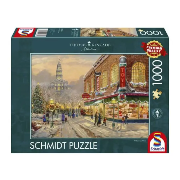 Spilbræt Puzzle - Et Juleønske 1000 brikker