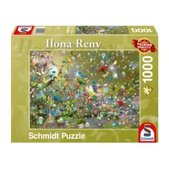 Spilbræt Puzzle - Parrot Jungle 1000 brikker