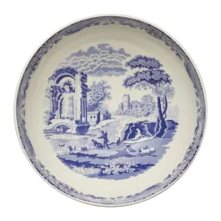 Spode Blue Italien Skål Ø 26,5 cm - Porcelæn - Blå/hvid