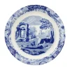 Spode Blue Italien Tærteform Ø 25,8 cm - Porcelæn - Blå/hvid