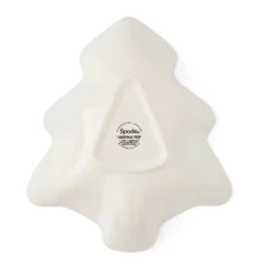 Spode Christmas Tree Fad B 17,8 x L 20,3 cm - Porcelæn - Hvid