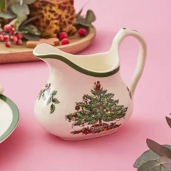 Spode Christmas Tree Flødekande 22 cl - Porcelæn - Hvid