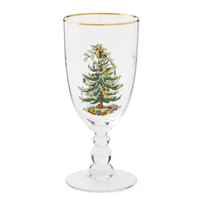 Spode Christmas Tree Gløgg Glas - 4 stk. 45 cl - Glas - Multifarvet