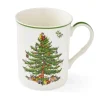 Spode Christmas Tree Krus - 4 stk. Ø 12 - Porcelæn - Hvid