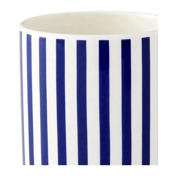Spode Steccato Krus - 4 stk. 34 cl - Porcelæn - Blå