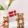 Spring Copenhagen Bjørn Sneeze H 9,5 cm - Certificeret egetræ - Natur