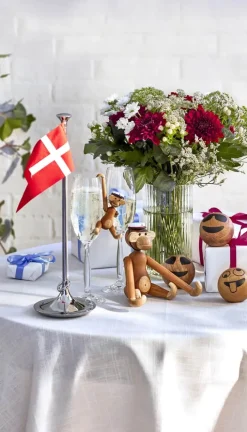 Spring Copenhagen Figur Emotion - Silly Ø 7 cm - Egetræ
