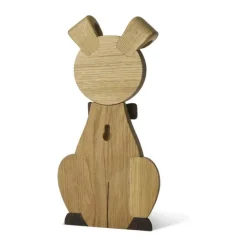 Spring Copenhagen Hanging Hund Happy H 22,2 cm - Certificeret egetræ