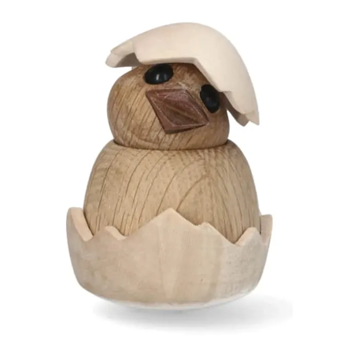 Spring Copenhagen Kylling - Chick H 8 cm - Certificeret ahorntræ - Natur