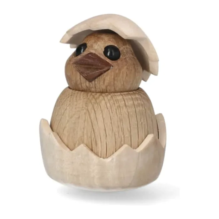 Spring Copenhagen Kylling - Chick H 8 cm - Certificeret ahorntræ - Natur