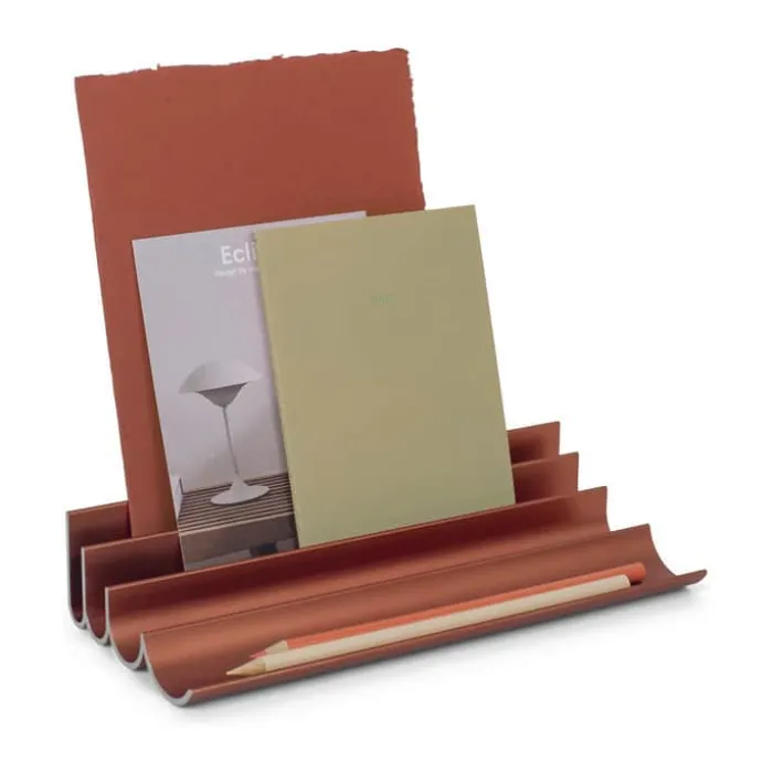 Spring Copenhagen Vague Organizer H 4,5 x B 23 x L 10,6 cm - Aluminium - Orange