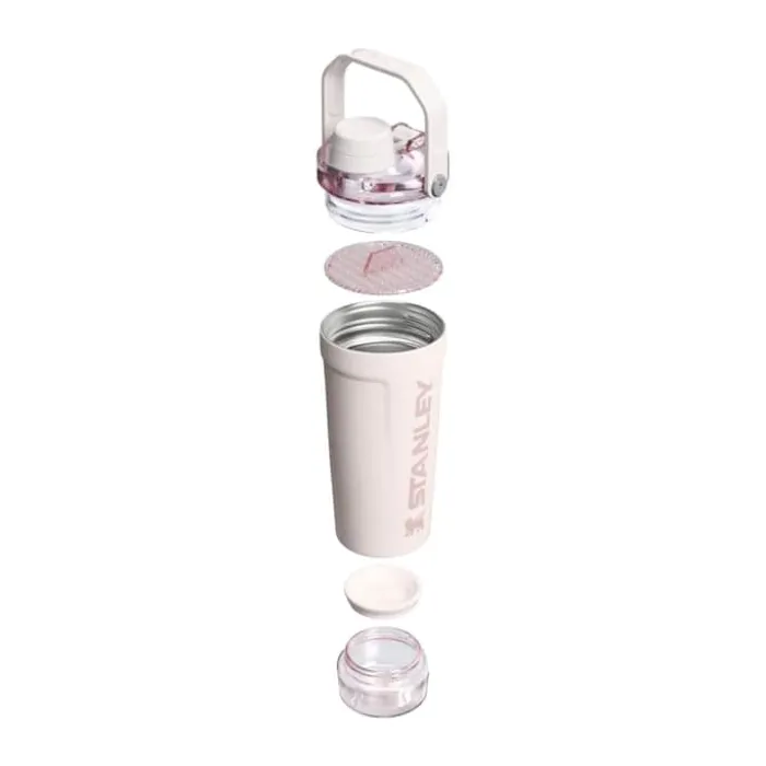 Stanley Activate Shaker 0,6 liter - Rustfrit stål - Rose quartz