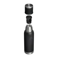 Stanley Adventure To-Go Termoflaske 1 liter - Rustfrit Stål - Sort