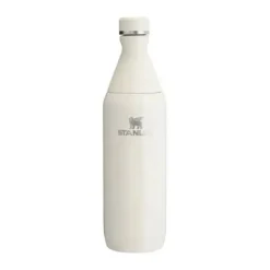Stanley All Day Slim Bottle 0,6 liter - Rustfrit stål - Cream