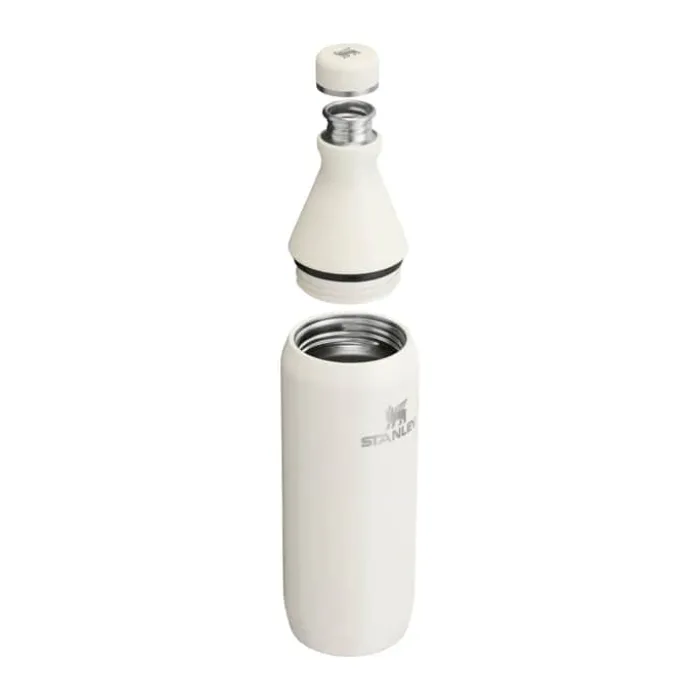 Stanley All Day Slim Bottle 0,6 liter - Rustfrit stål - Cream