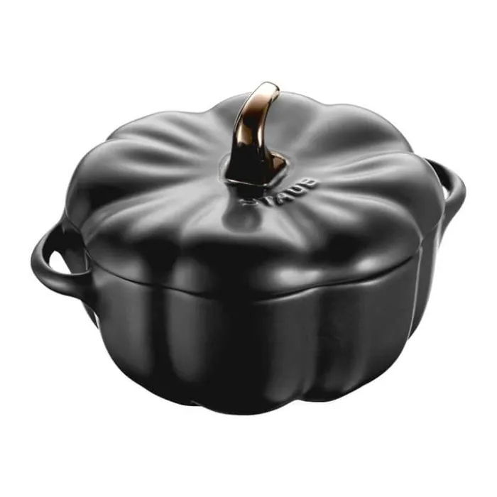 Staub Græskar Cocotte 0,5 liter - Stentøj - Sort