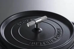 Staub La Cocotte 6,75 liter - Støbejern - Sort