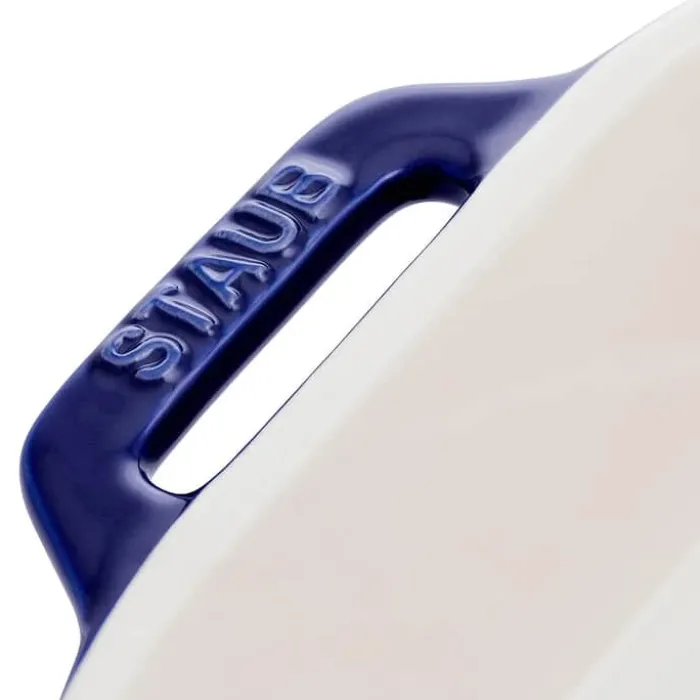Staub Ovnfad H 6,2 x B 20,5 x L 32,9 cm - Stentøj - Mørk-Blå