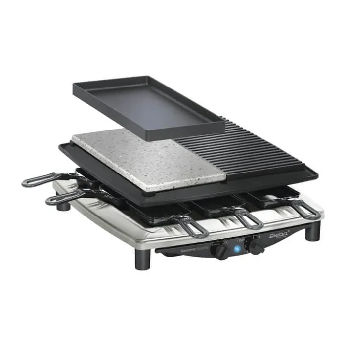 Steba Raclette PlusDeluxe 1450 Watt - Nonstick-belægning