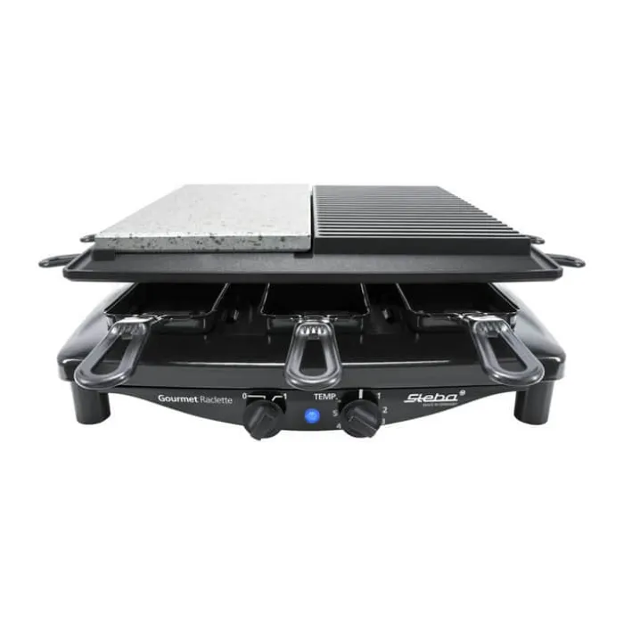 Steba Raclette PlusDeluxe 1450 Watt - Nonstick-belægning